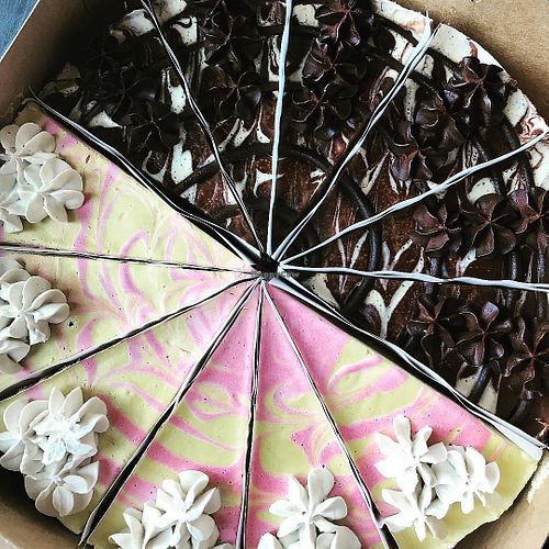 raw vegan cake at Ford Food & Drink in Portland