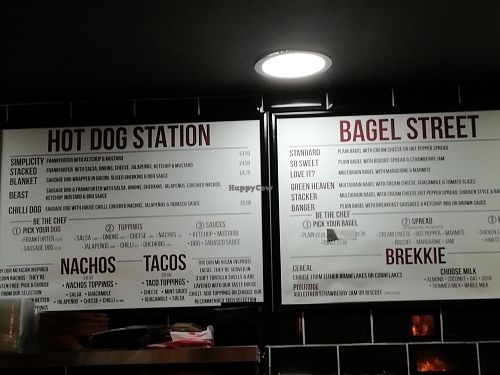 More menu boards at 3 Three's Coffee Lounge in Birmingham
