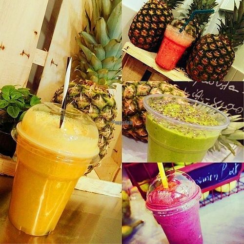 Freshly made smoothies. at Juicitto in Nea Smirni
