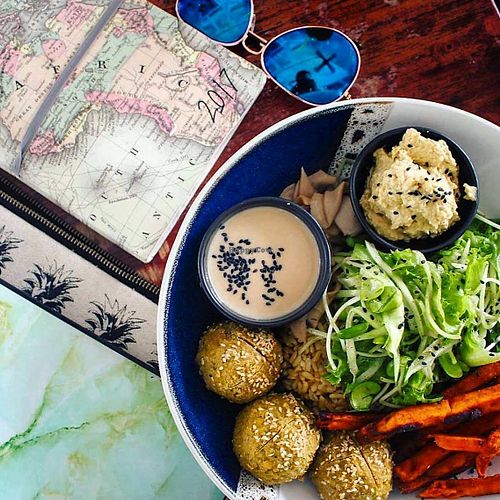 Our dishes at Greenlight Cafe & Bar in Koh Samui