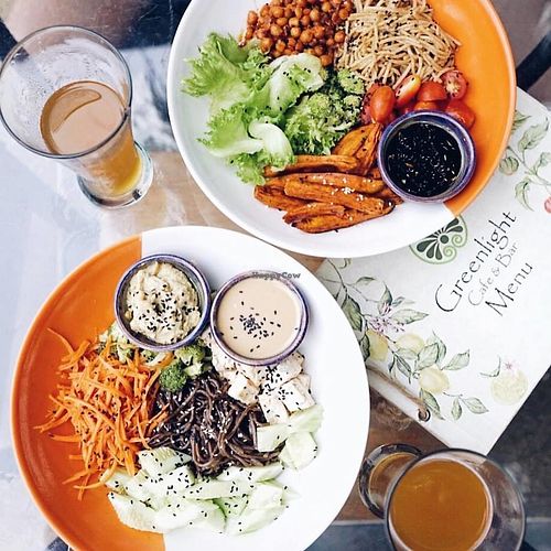 Our dishes at Greenlight Cafe & Bar in Koh Samui