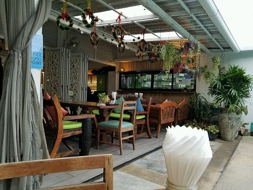 inside at Greenlight Cafe & Bar in Koh Samui