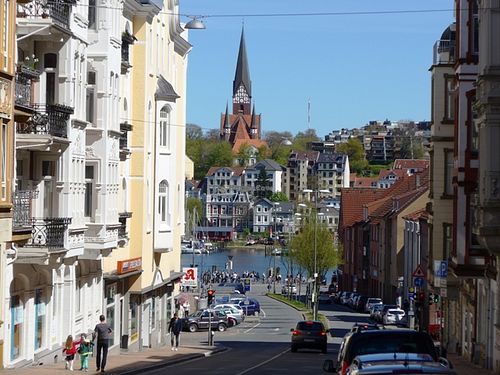 What a view! at Molly & Alf in Flensburg