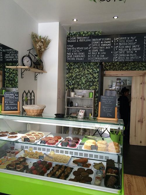 Inside is pretty! at Le Potager du Marais - Take Away in Paris