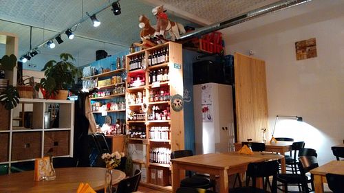 Reciproc Cafe, Interior at Reciproc Cafe in Timisoara