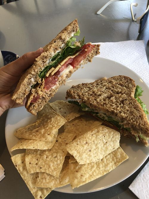 BLT at Cafe La Vie in Duncan