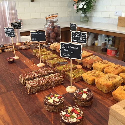 Delicious sweets   at Loving Salads in Cork