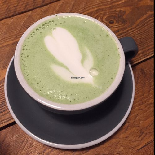 soy matcha latte at Home Coffee - Southsea in Portsmouth