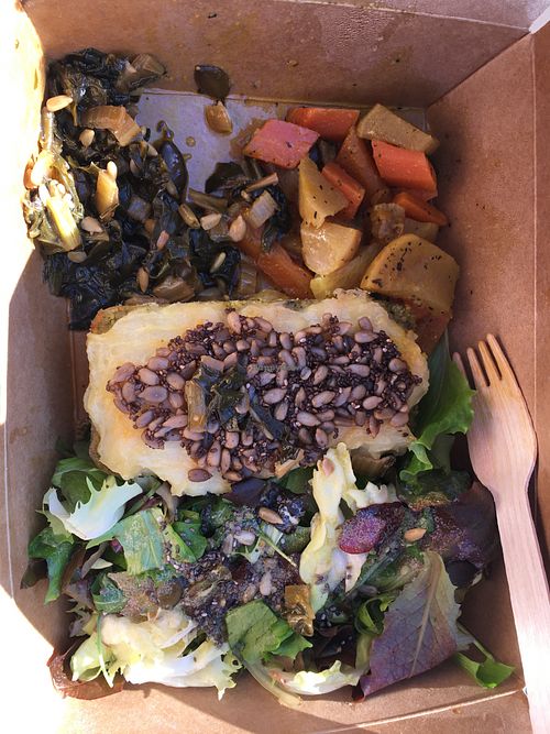 Parmentier and sides at Badaboom in Nice