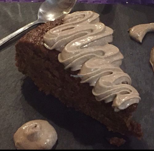 Carrot cake with cinnamon  at Acai in Mallorca