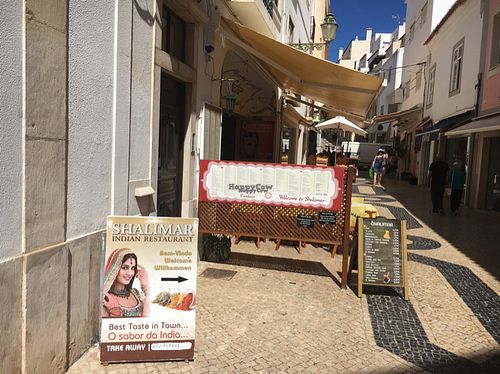 outside  at Shalimar in Lagos