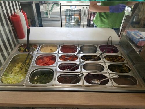 veggies at Falafelove - Srodmiescie in Warsaw