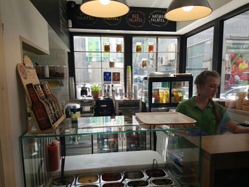 inside at Falafelove - Srodmiescie in Warsaw