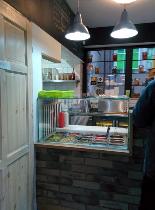 interior at Falafelove - Srodmiescie in Warsaw
