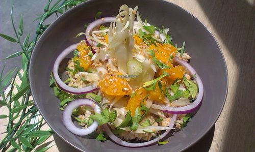 Taboulé Boulgour Quinoa Fenouil Orange at Green Bowl in Aix-en-provence