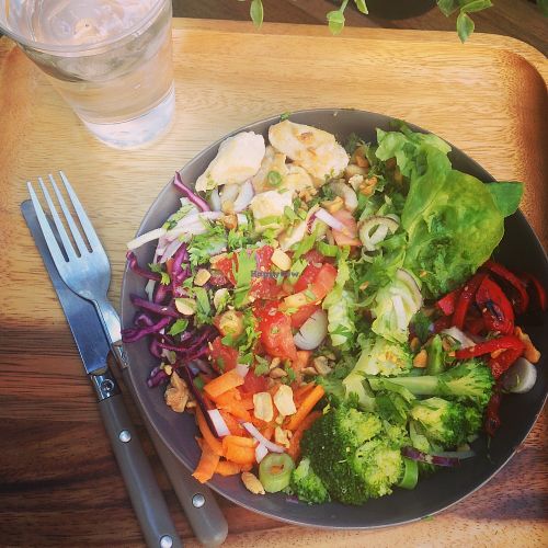 Veggie bowl at Green Bowl in Aix-en-provence