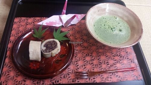 dessert at Shanti Yoga Vegan Cafe in Hiroshima