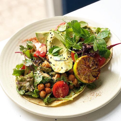 vegan taco  at Piggy Back Cafe in Jindalee