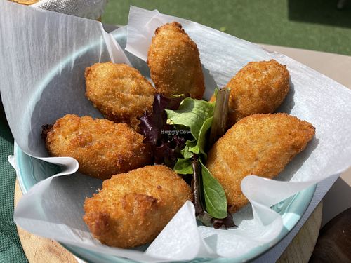 Croquettes de pollo   at Me Gusta in Mallorca