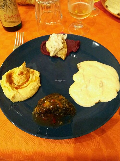 four starters at Circolo Zoe in Sanremo