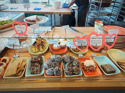 Fika options at Ma Baker in Karrtorp