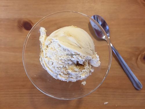 Happy Cow Vegan Ice-cream (Salted Caramel) at LN Fortunate Coffee 幸福咖啡 - Kwai Hing in New Territories