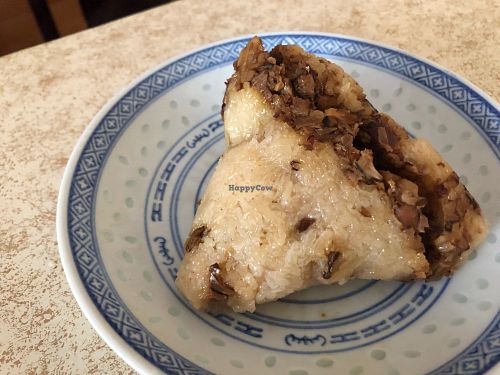 Mushroom Rice Dumplings at LN Fortunate Coffee 幸福咖啡 - Kwai Hing in New Territories