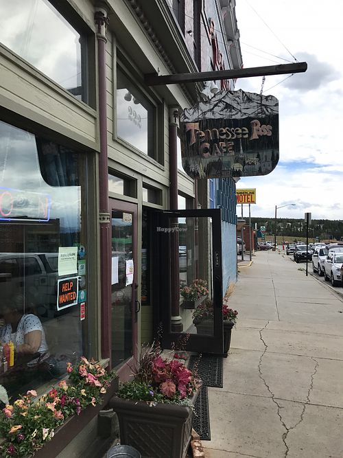 storefront  at Tennessee Pass Cafe in Leadville