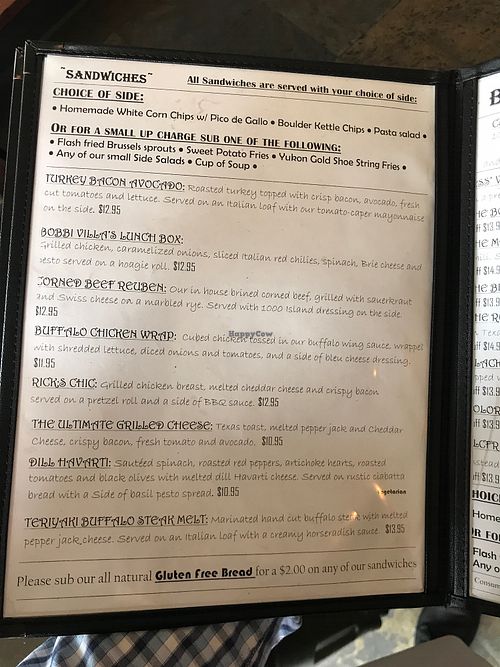 menu4 at Tennessee Pass Cafe in Leadville