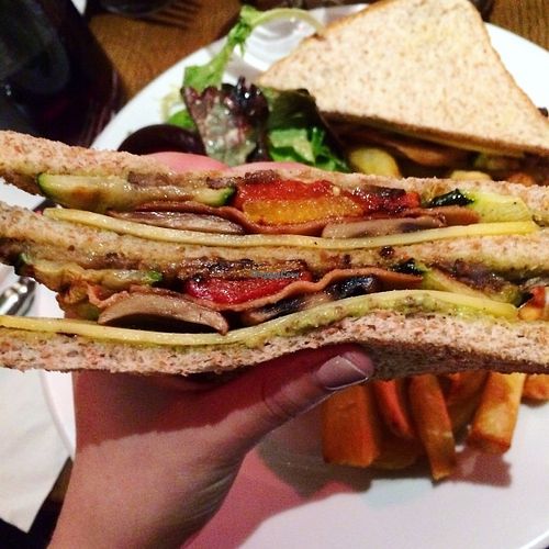 Club Sandwich at Janine Loves Sunday in Paris