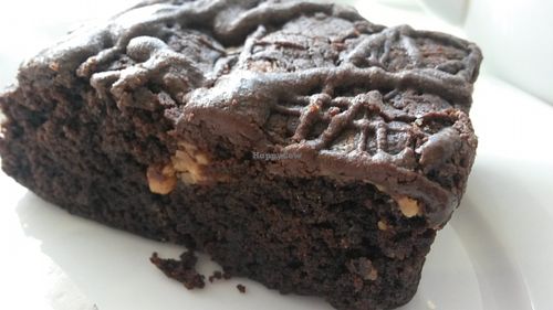 Vegan chocolate peanut butter brownie at Bojangles  in Sunderland