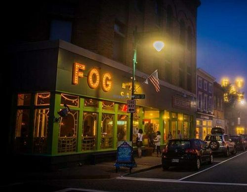 The restaurant  at Fog Bar & Cafe in Rockland