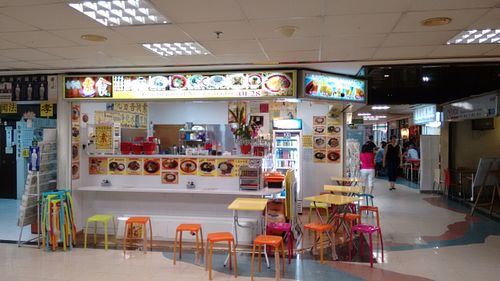 Small restaurant at Kwan Inn Bodhi Vegetarian in Central Singapore