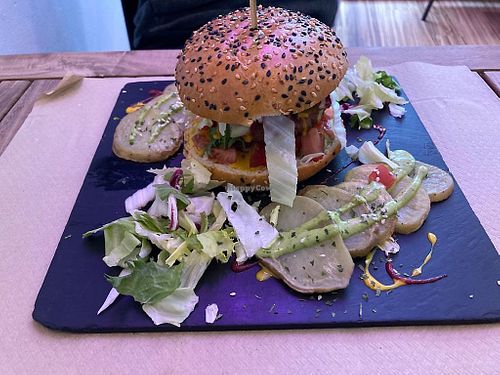 Beyond burger  at Sanissimo - Opera in Madrid