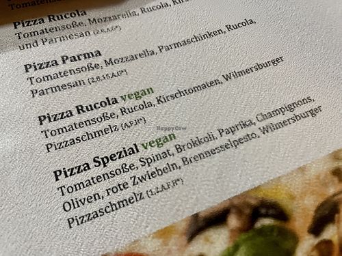 menu at Lo Studente in Jena