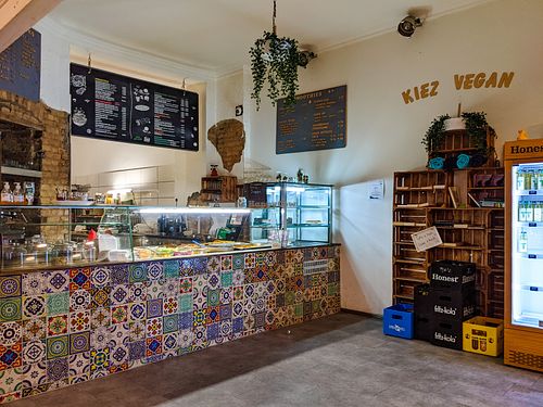 Inside of Kiez Vegan at Kiez Vegan - Warschauer Str in Berlin