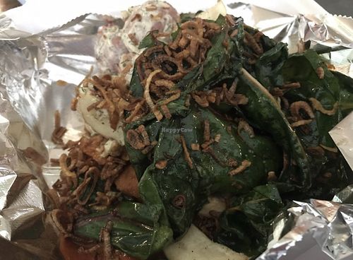 BBQ Seitan   at Leaf Vegetarian Restaurant in Boulder