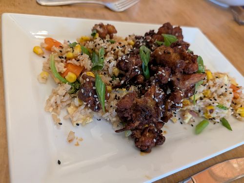 Tuscan Garden at Leaf Vegetarian Restaurant in Boulder