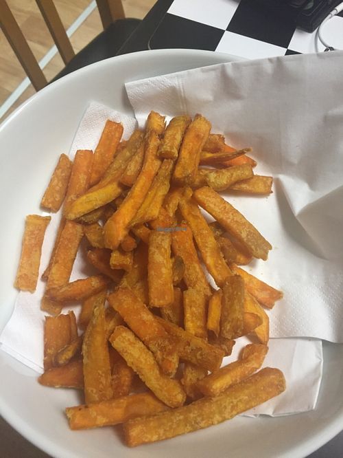 Sweet Potato Fries at The Green Room in Middlesbrough