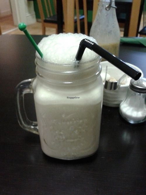 Banofee milkshake at The Green Room in Middlesbrough