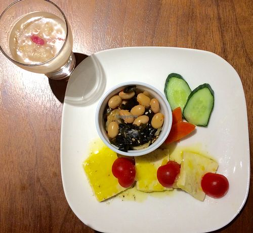 Entree in the Evah set at Evah Dining Macrobiotic - Hakata Riverain Mall in Fukuoka