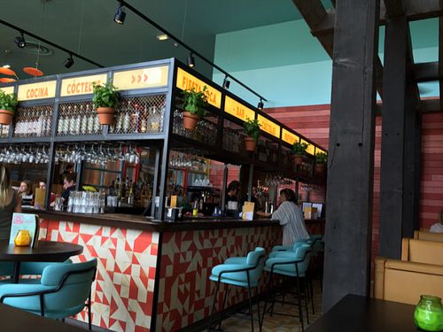 bar at Las Iguanas - Quayside in Newcastle Upon Tyne