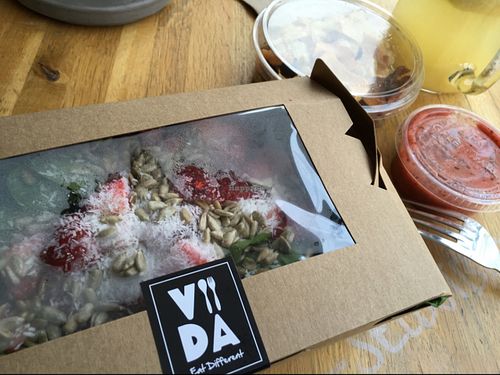 salad at VIDA in Ravensburg