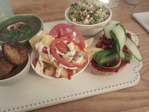 Brunch platter at Earthlings in Bolton