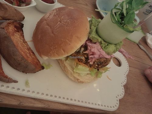 Earthlings burger at Earthlings in Bolton