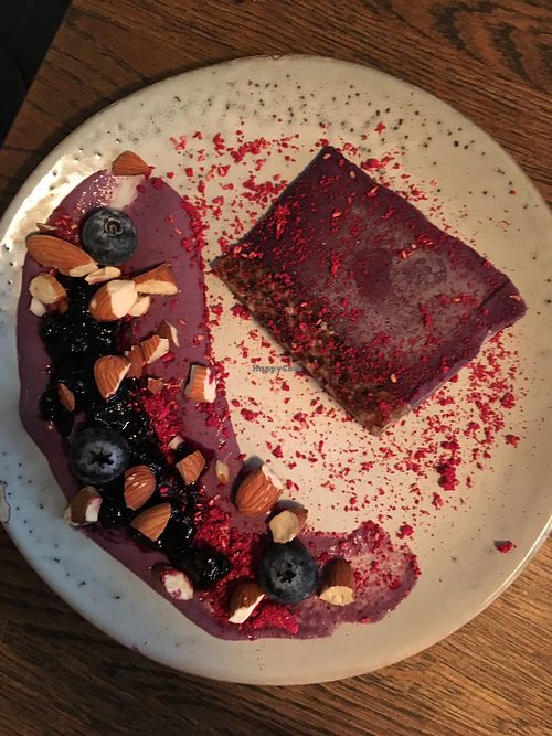 Raw cake at Hafnia Bar in Copenhagen