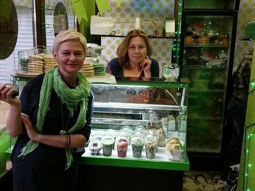 friendly owners at Ra.man in Kyiv