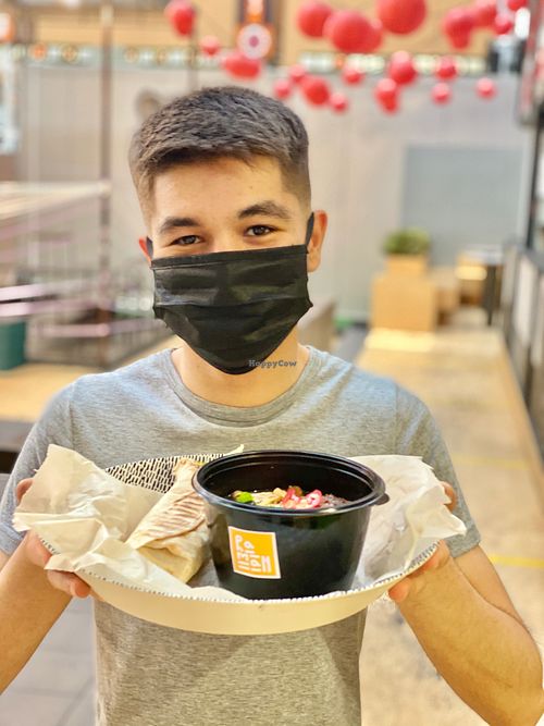 Vegan ramen  at Ra.man in Kyiv