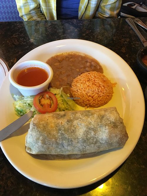 Burrito  at La Cueva Restaurante Mexicano in Torrey