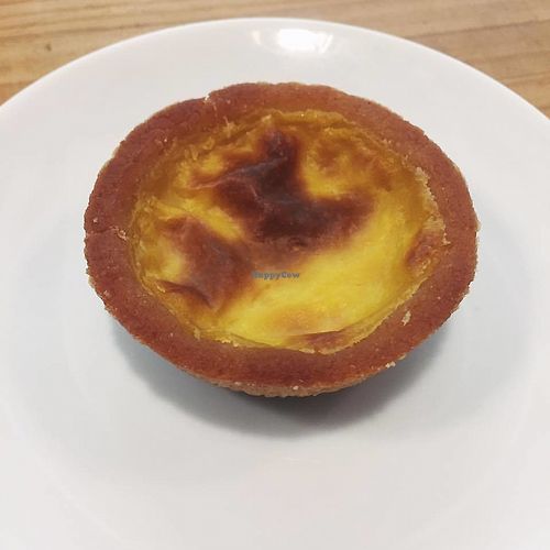 Gluten-Free Pudding Tart at Brother Su Vegan Kitchen in New Taipei City